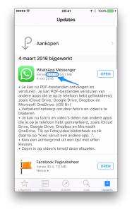 WhatsApp update