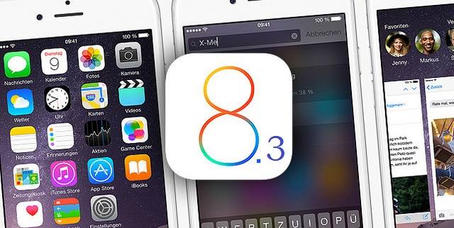 Apple brengt iOS 8.3 uit