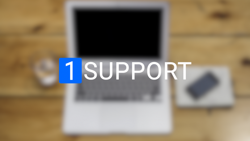 1Support wordt een blog